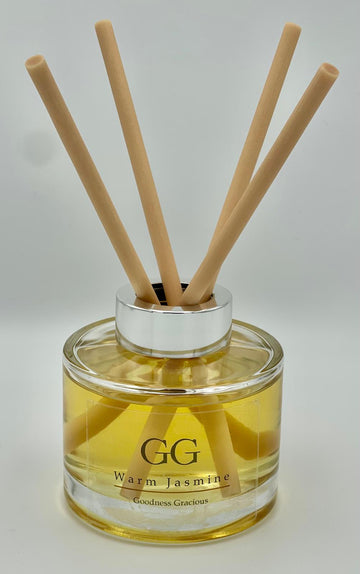 Warm Jasmine Natural Reed Diffuser